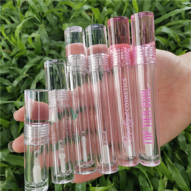 Plastic AS ABS Transparent 8ml Lip Gloss Tubes 3D Printing